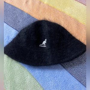 Black ANGORA Hat
